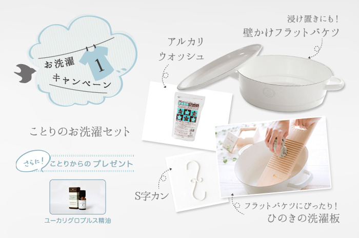 【お洗濯特別セット・1】人気の「フラットバケツ」とお洗濯に必要なアイテムがセット新登場<br>今だけ ! 8,759円分 → 7,880円【10.0%OFF】