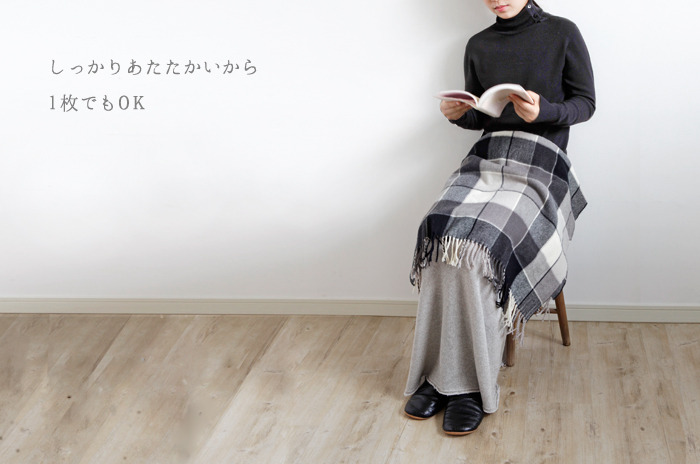 サイドボタン・タートルネック セーター」 (天竺/ウール/日本製ホール